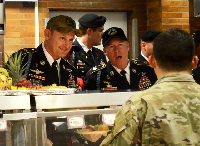 Thanksgiving fixins' German style at JMRC