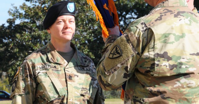 1-14th welcomes new command sergeant major