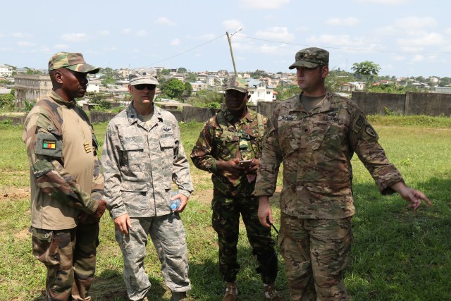 U.S. Troops Train Cameroonians in Counter-IED