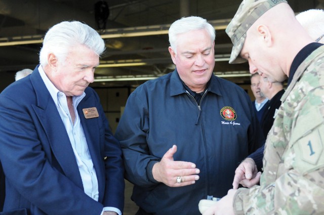 Civilian Aides to the Secretary of the Army visit Fort Riley as part of regional conference.