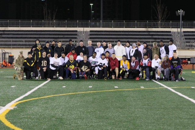 Eighth Army's traditional Turkey Bowl