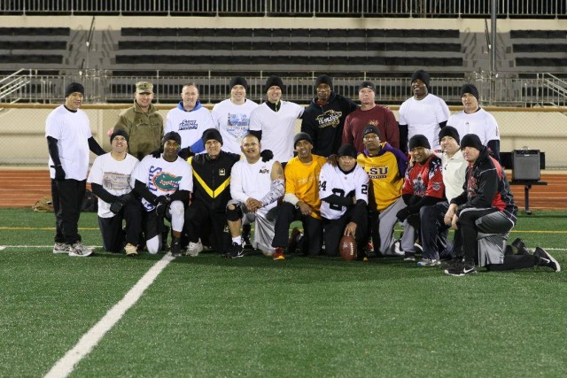Eighth Army's traditional Turkey Bowl