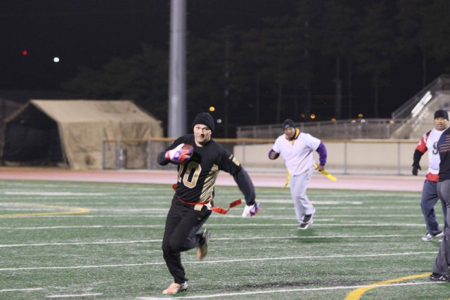 Eighth Army's traditional Turkey Bowl