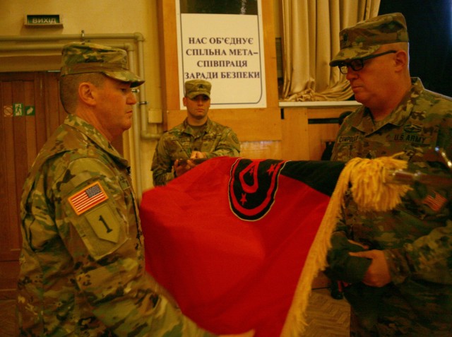 New York Army National Guard assumes command of the Multinational Training Group-Ukraine mission