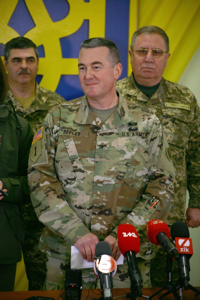 New York Army National Guard assumes command of the Multinational Training Group-Ukraine mission