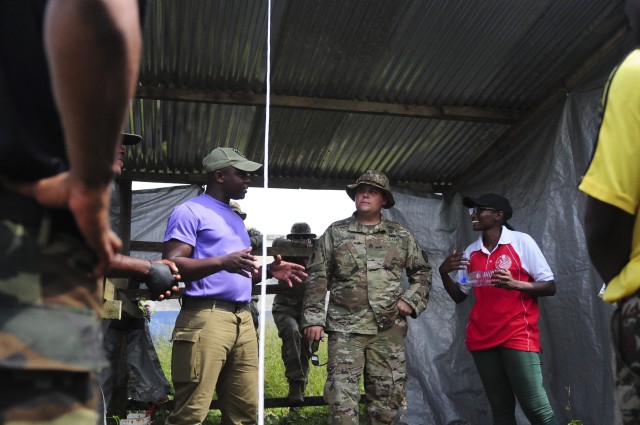 U.S. Troops Train Cameroonians in Counter-IED