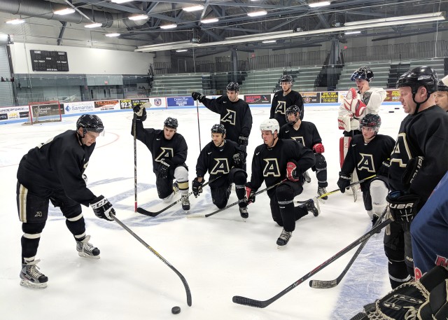 All-Army Ice Hockey Trial Camp