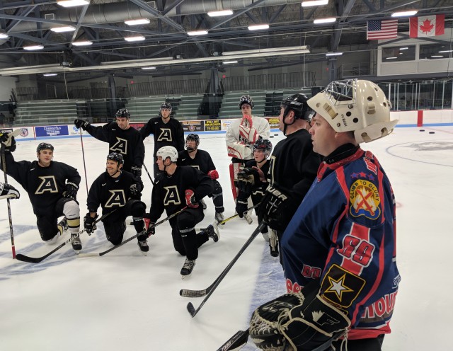 All-Army Ice Hockey Trial Camp