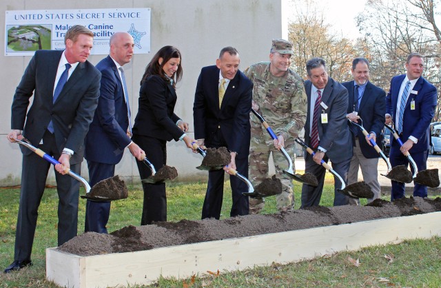 Maloney Canine Training Center Groundbreaking Ceremony