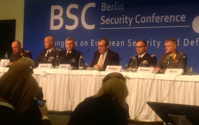Speaking in Berlin
