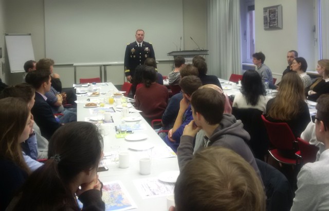 Speaking in Mannheim
