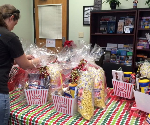 RIA assists USO with holiday gift baskets for Soldiers, families