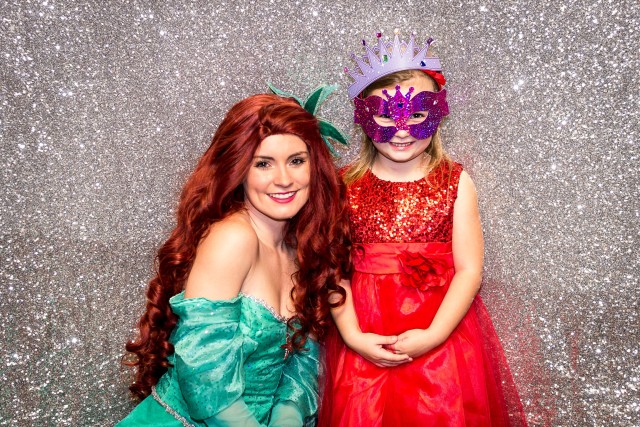 Merida poses with a Ranger daughter