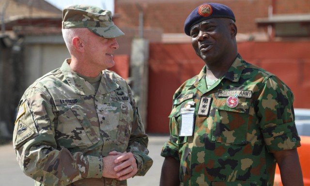USARAF general visits Nigeria, speaks to War College