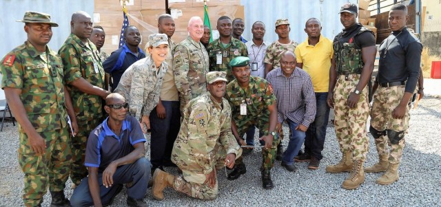 USARAF general visits Nigeria, speaks to War College