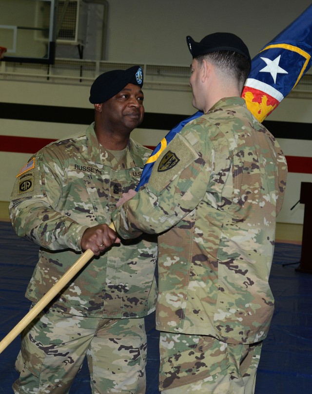 U.S. Army NATO Brigade changes senior enlisted leadership