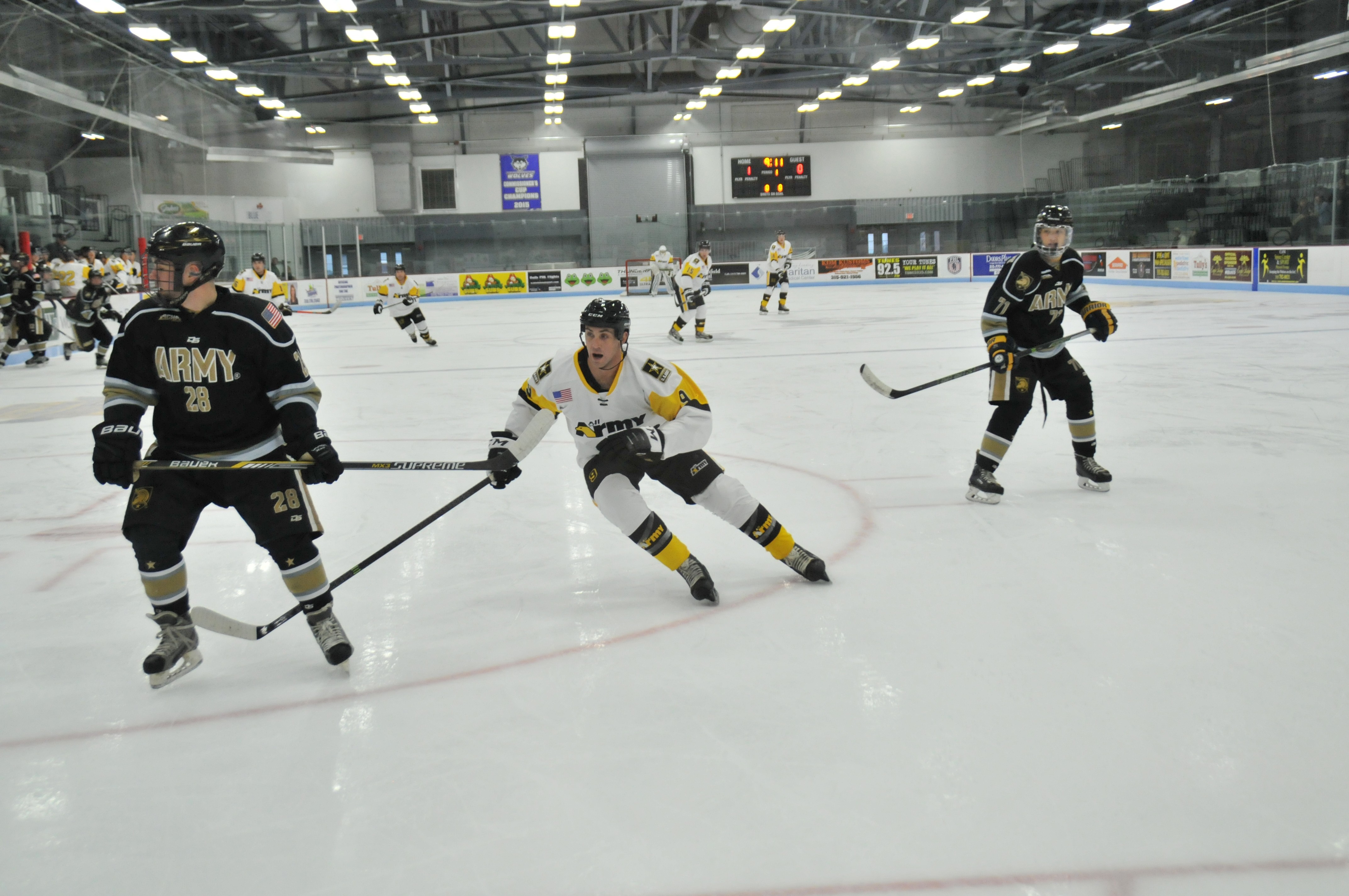 All-Army Ice Hockey Team hosts West Point Club Hockey Team in