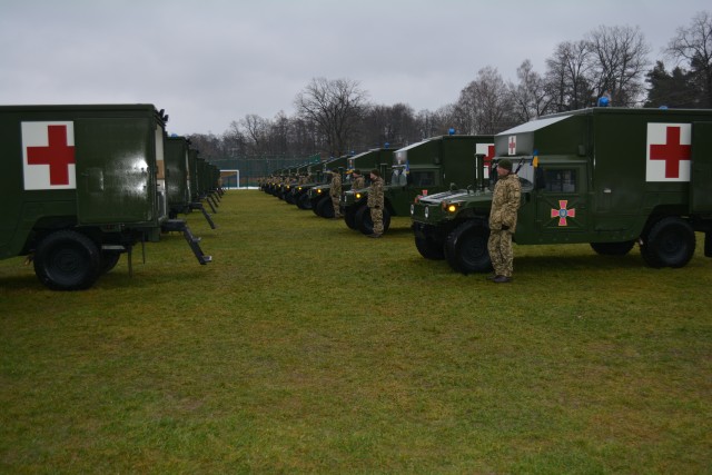New ambulances enhance Ukraine's medical evacuation capability