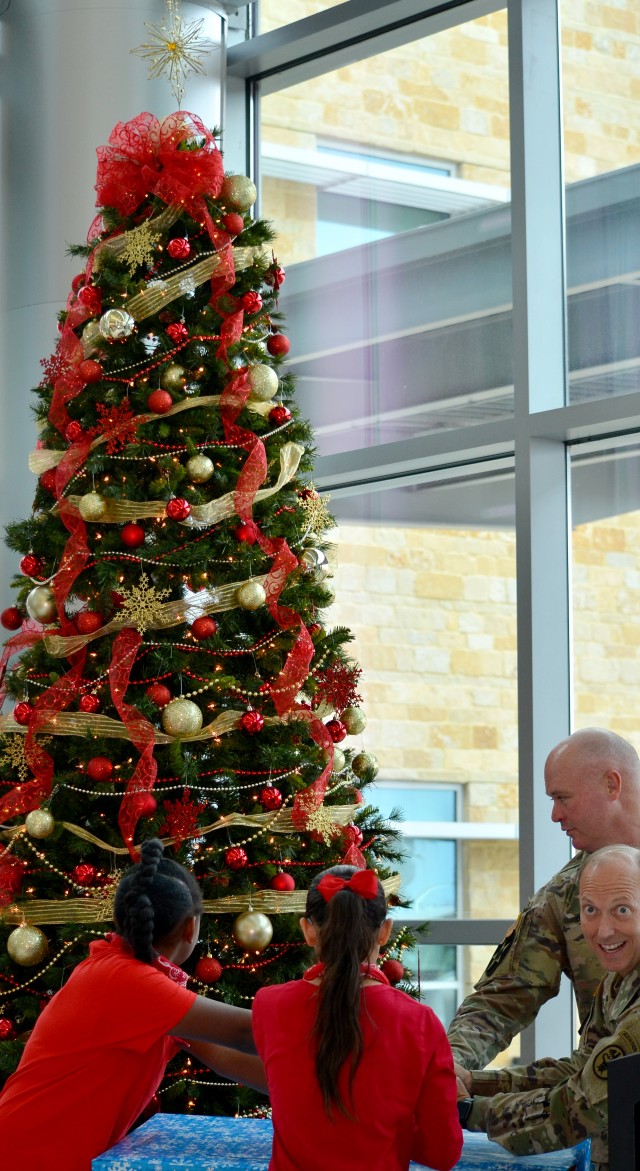 CRDAMC ignites holiday spirit