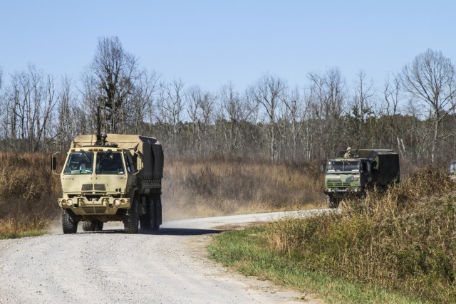 STB Conducts Convoy Escort Live Fire Training