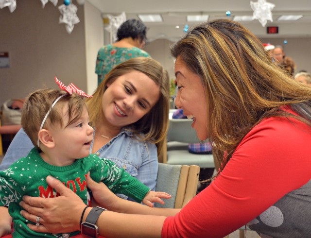 Tripler NICU nurses reunite with families during holiday reunion