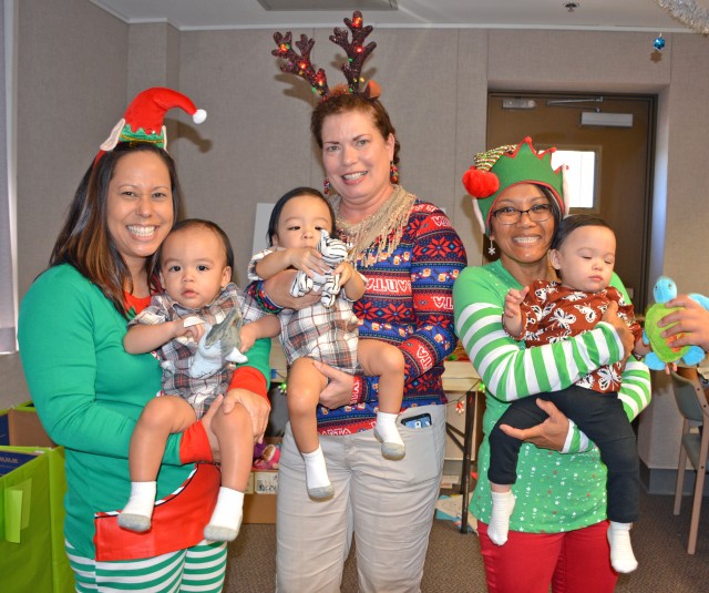 Tripler NICU nurses reunite with families during holiday reunion