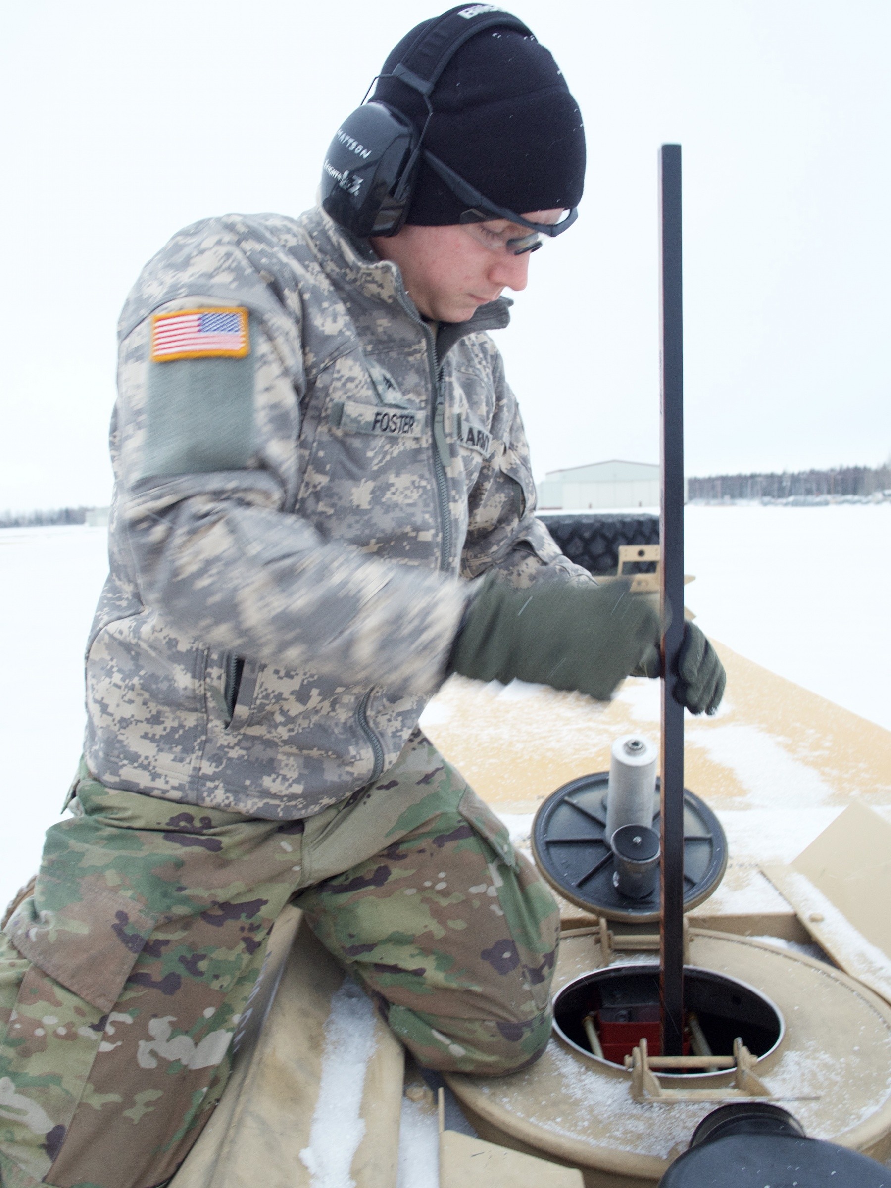 Alaska Army National Guard petroleum supply specialist keeps