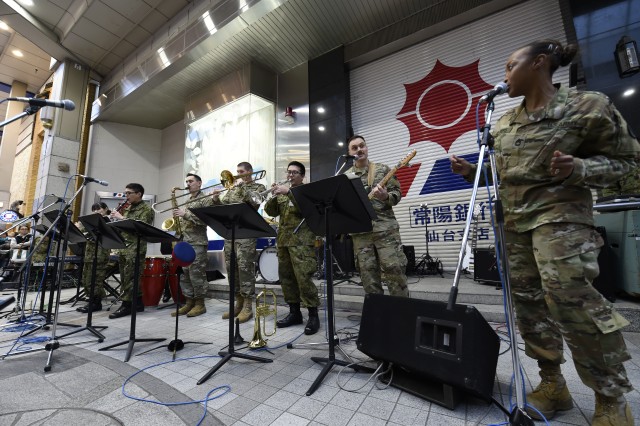 America's First Corps Band Shares Love of Music With Japanese Counterparts