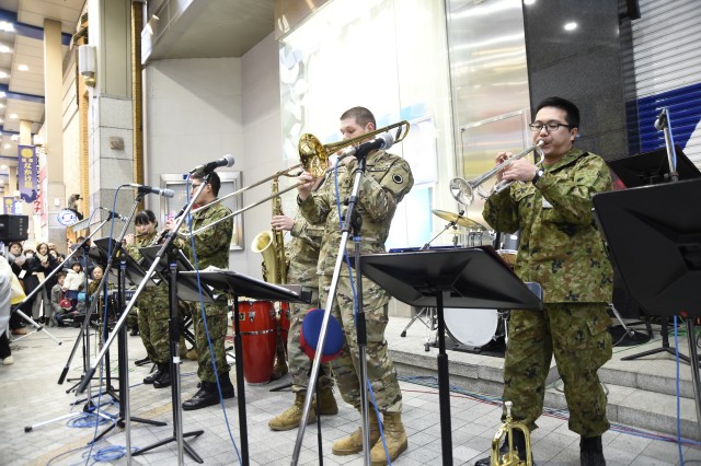 America's First Corps Band Shares Love of Music With Japanese Counterparts