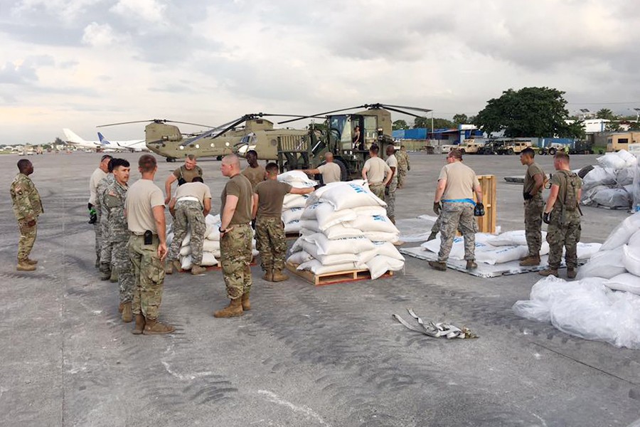 RPOE support for disaster relief efforts Article The United States Army