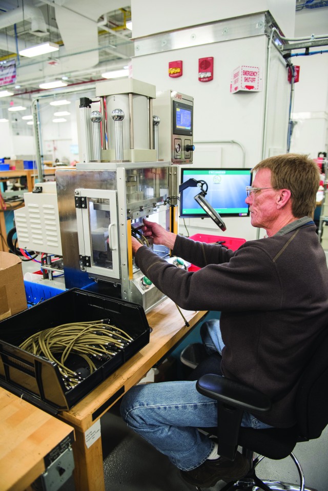 Molding color cables reduces cycle time, cuts customer costs