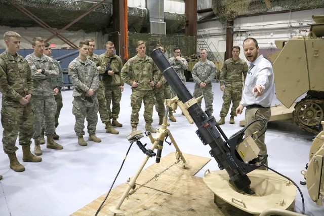 West Point cadets tour Picatinny Arsenal