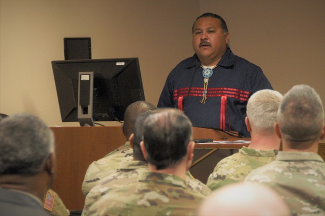 Native American history observed at WBAMC