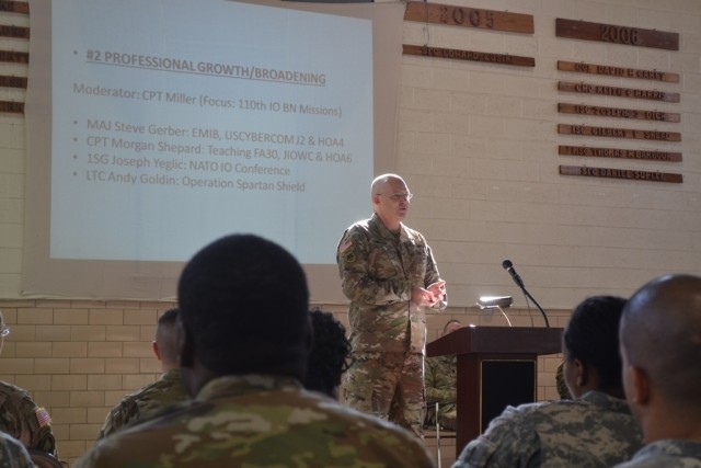 110th Information Operations Battalion hosts Maryland National Guard's first-ever Cyber and Information Operations Symposium