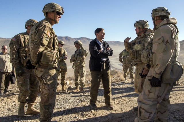 Secretary of the Army Esper