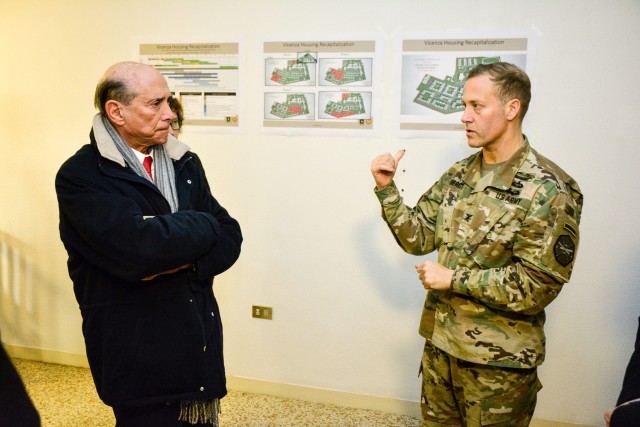 U.S. Ambassador to Italy Visits USAG Italy Vicenza Community