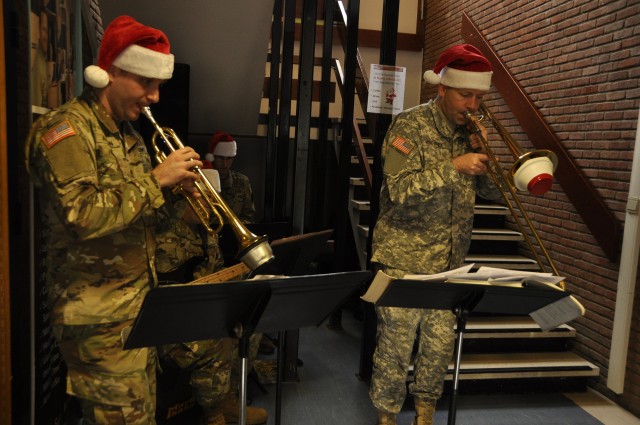 SHAPE International Band performs at Open House