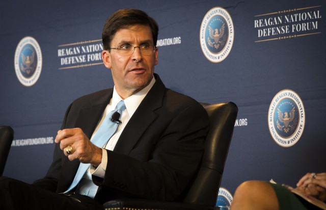 Secretary of the Army Esper