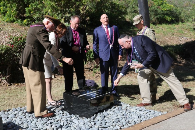 Chaplains Honored at Memorial Dedication Ceremony