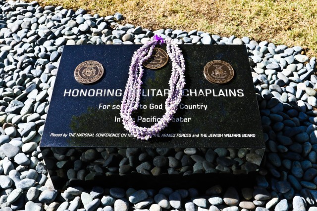 Chaplains Honored at Memorial Dedication Ceremony