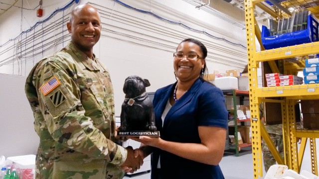 Army Civilian Glover,  leads by example