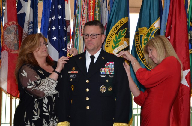 MICC leader pins on brigadier general