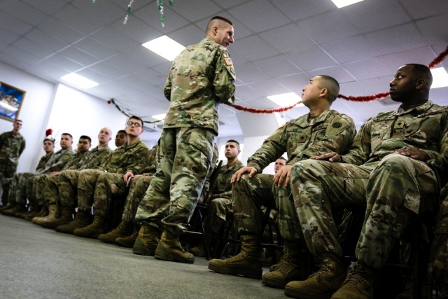 SMA visits Soldiers in Poland