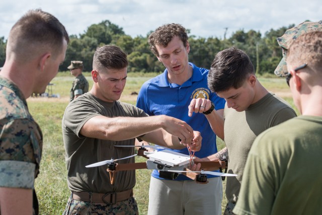 Army partners with Marine Corps on 3-D printed drones