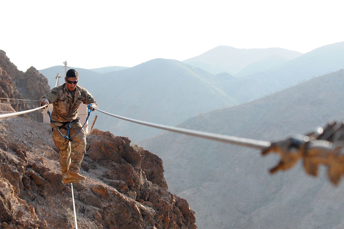 French Desert Commando course