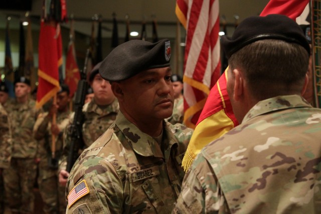 Passing the colors