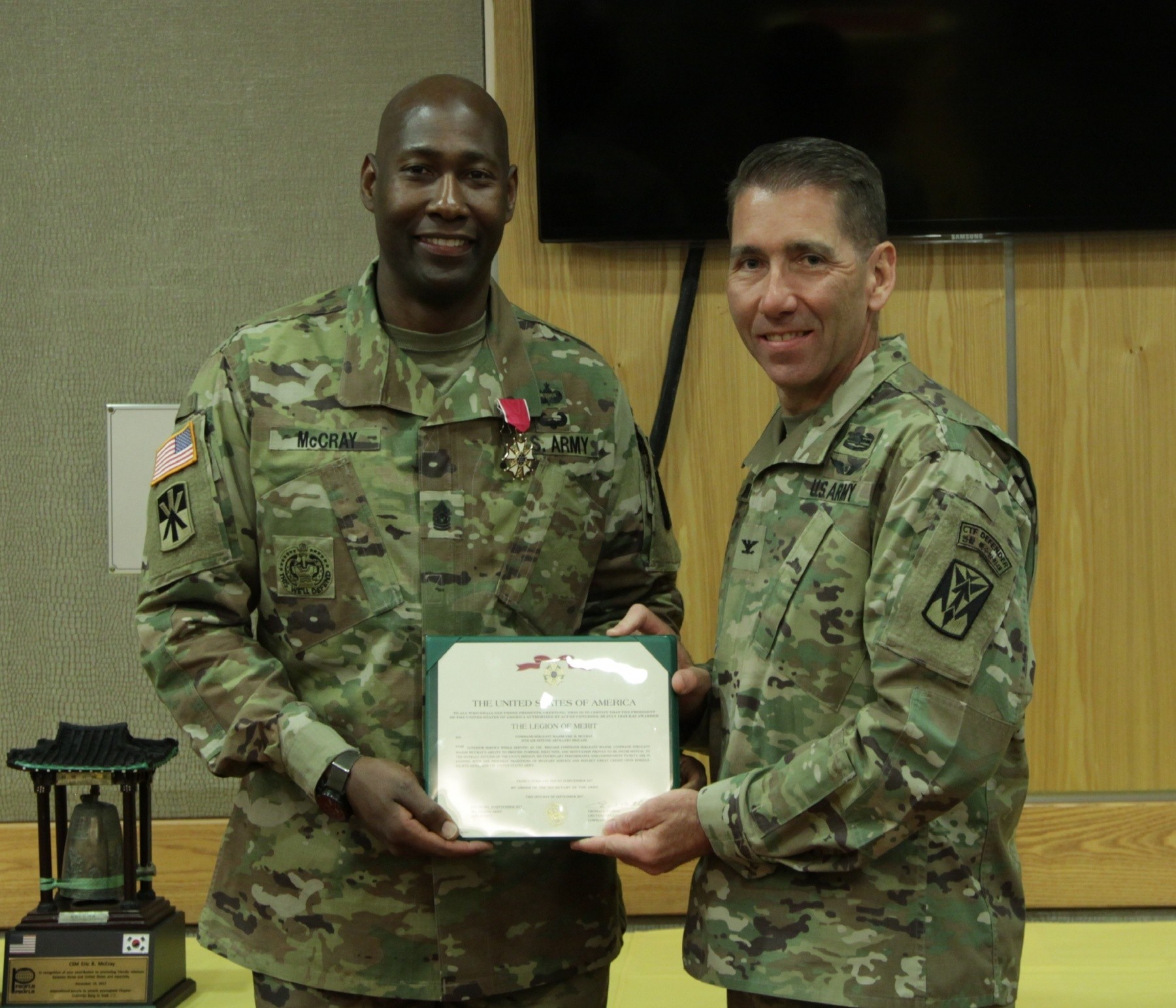 35th Ada Welcomes New Command Sergeant Major Article The United