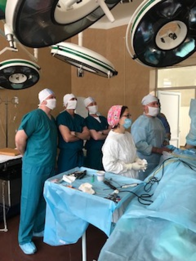 Ukrainian surgical partnership provides opportunities for Ukrainian and U.S. Soldiers