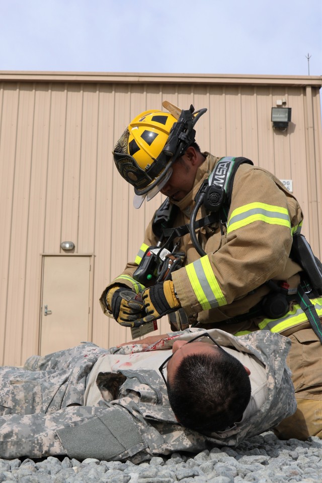 Mass Casualty Exercise in Kuwait