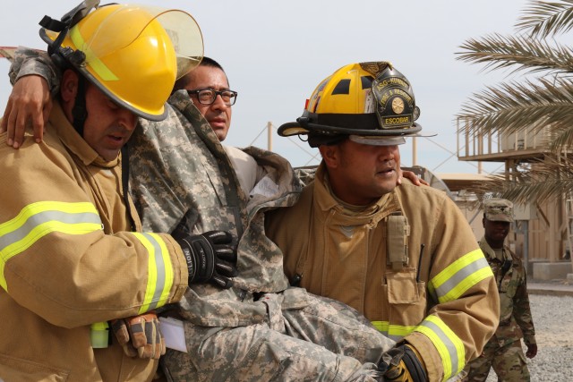 Mass Casualty Exercise in Kuwait